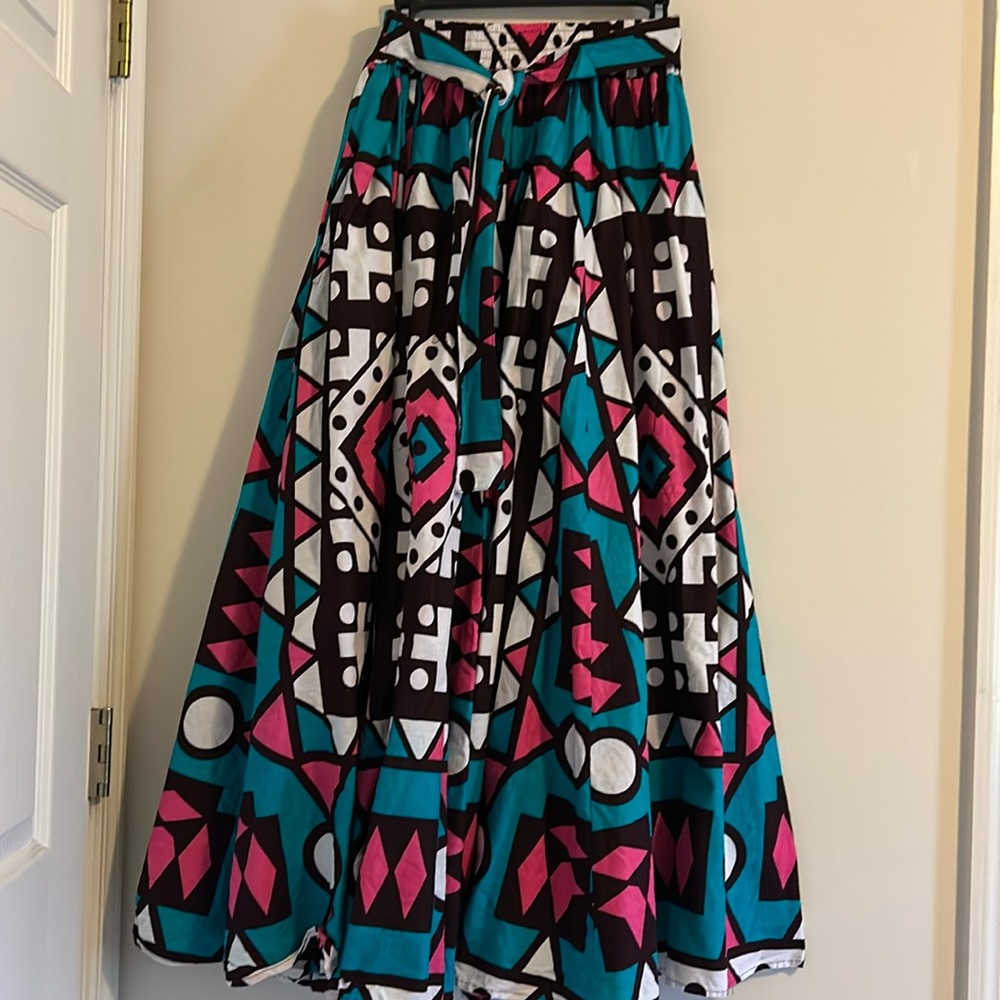 African Print Skirt